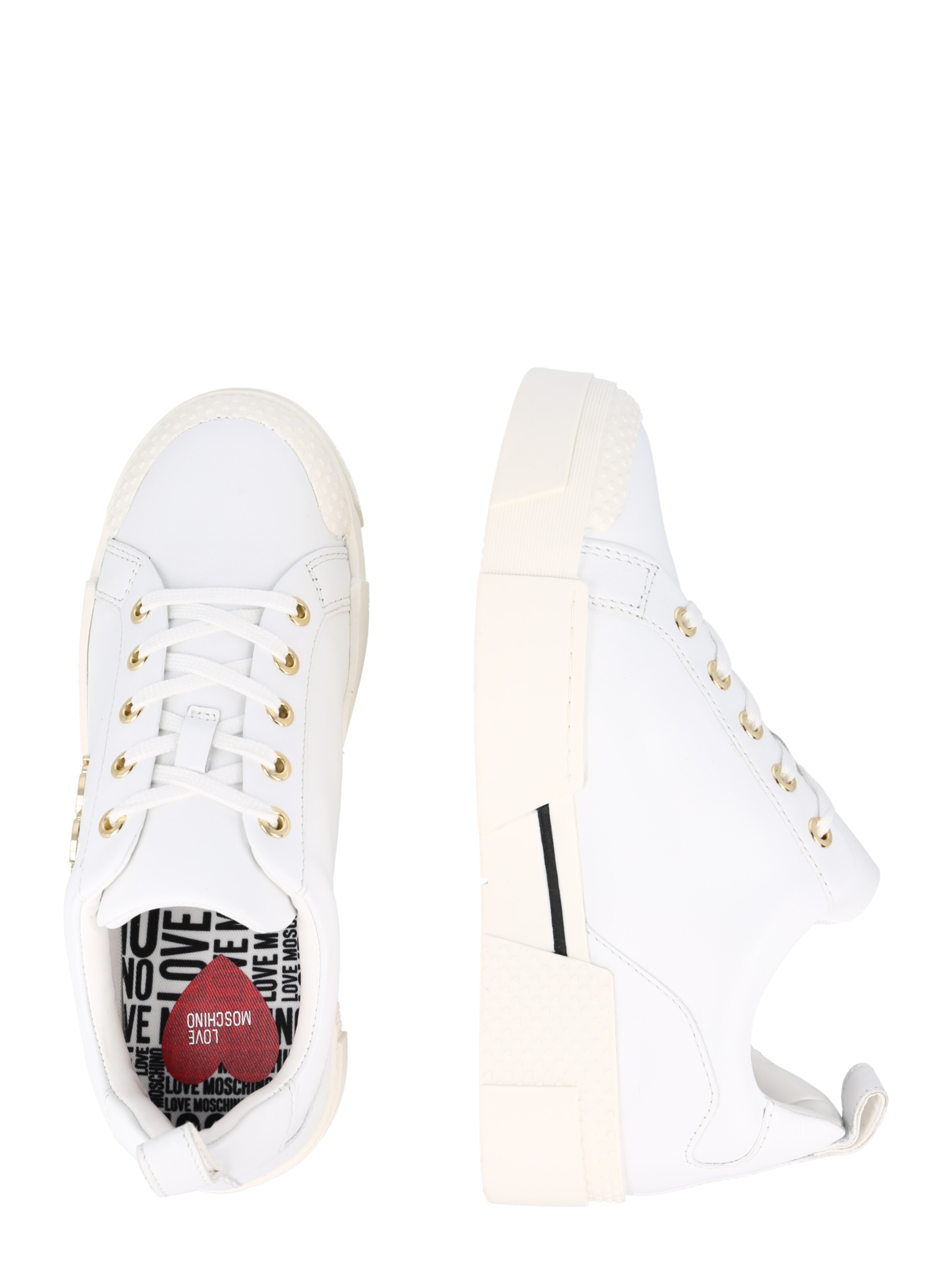 Frauen Sneaker Love Moschino Sneaker in Weiß - QW67520