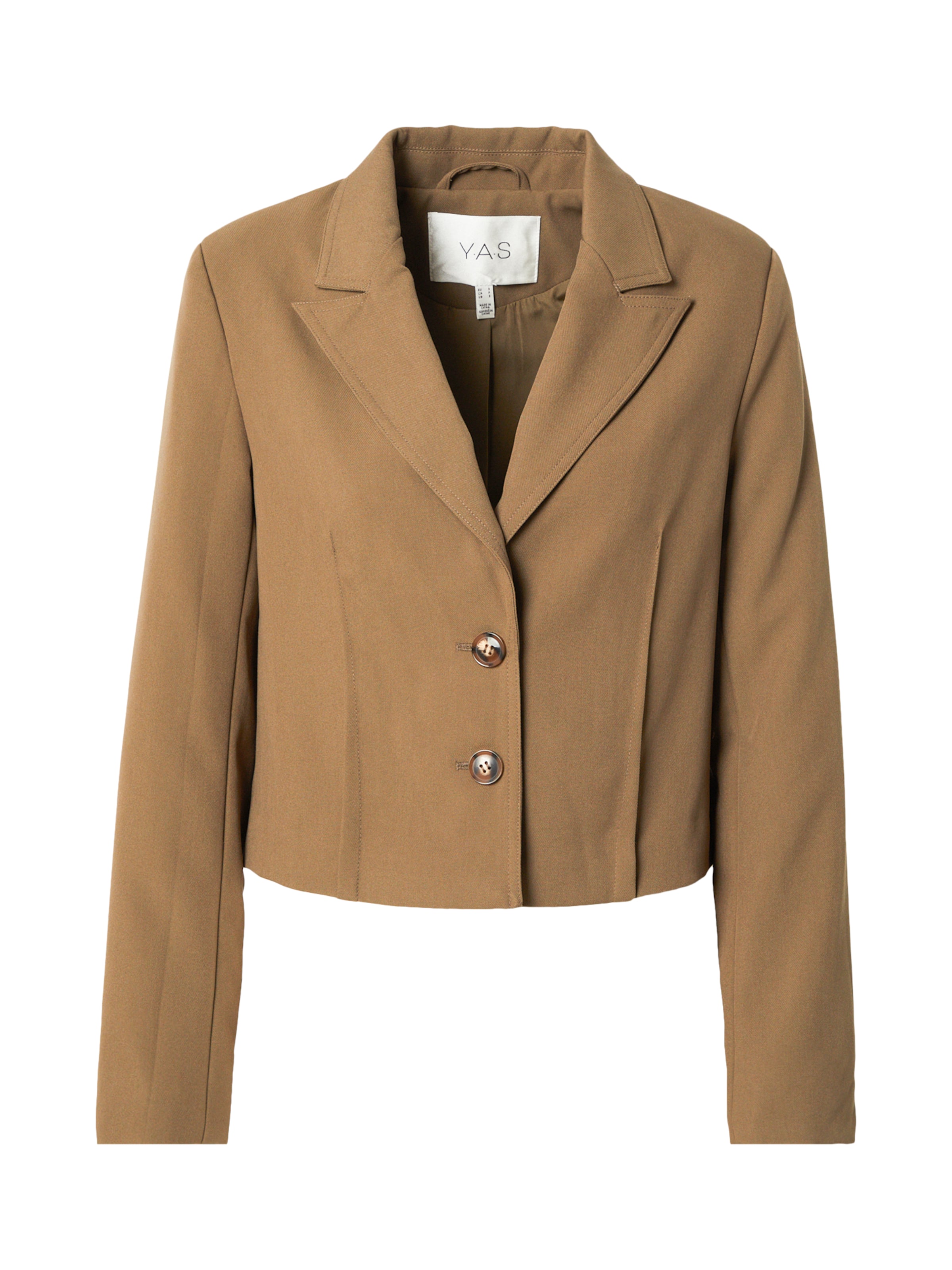 YAS Blazer 'YASCAPPA' em oliveira, Vista do artigo