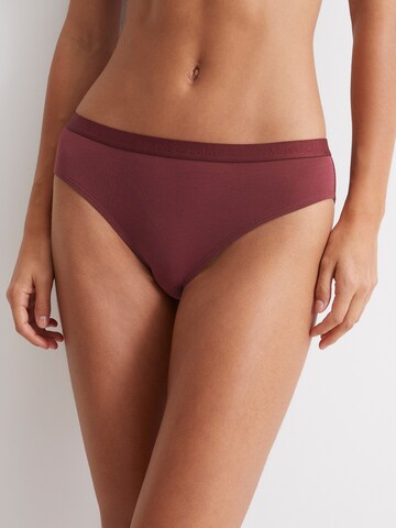 Slip ' Essentials ' Marc O'Polo en violet : devant