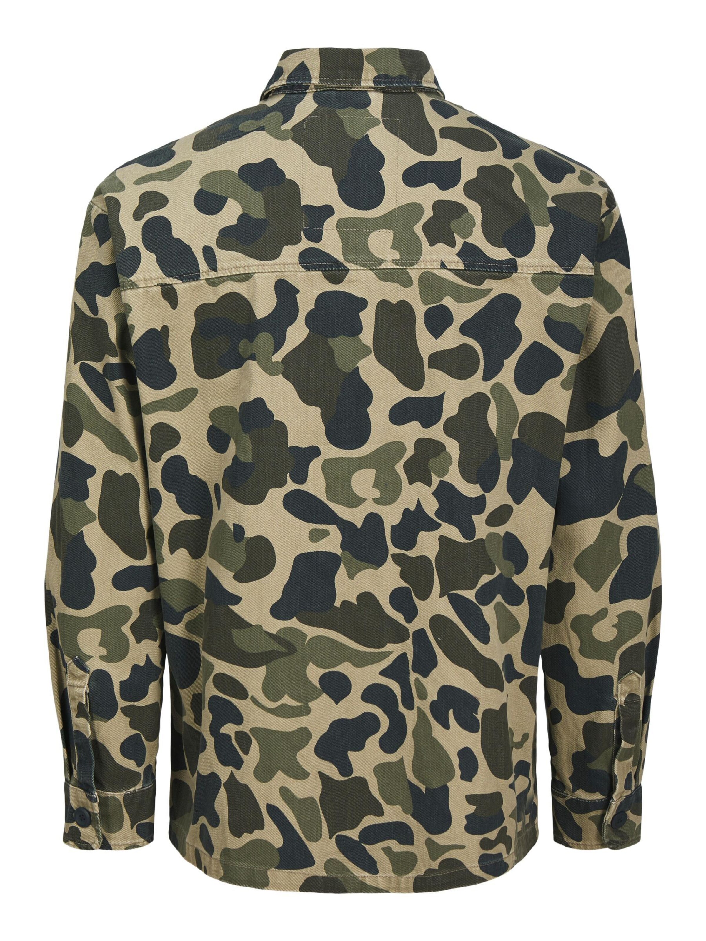 R.D.D. ROYAL DENIM DIVISION Regular fit Button Up Shirt in Green