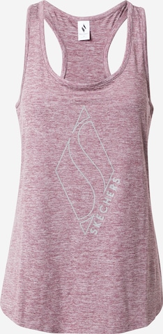 SKECHERS Sports Top in Pink: front