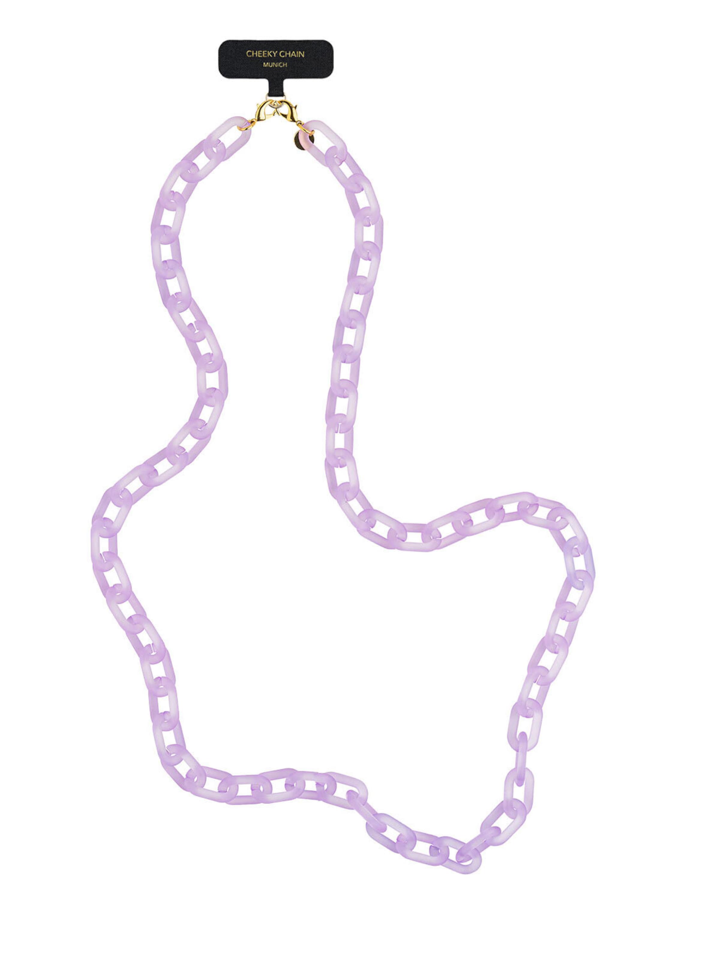Cheeky Chain Munich Smartphonehoesje 'Icy' in Lila: voorkant