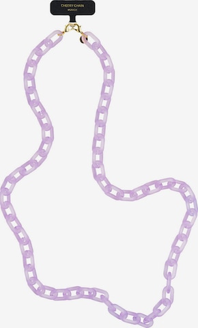 Protection pour Smartphone 'Icy' Cheeky Chain Munich en violet : devant