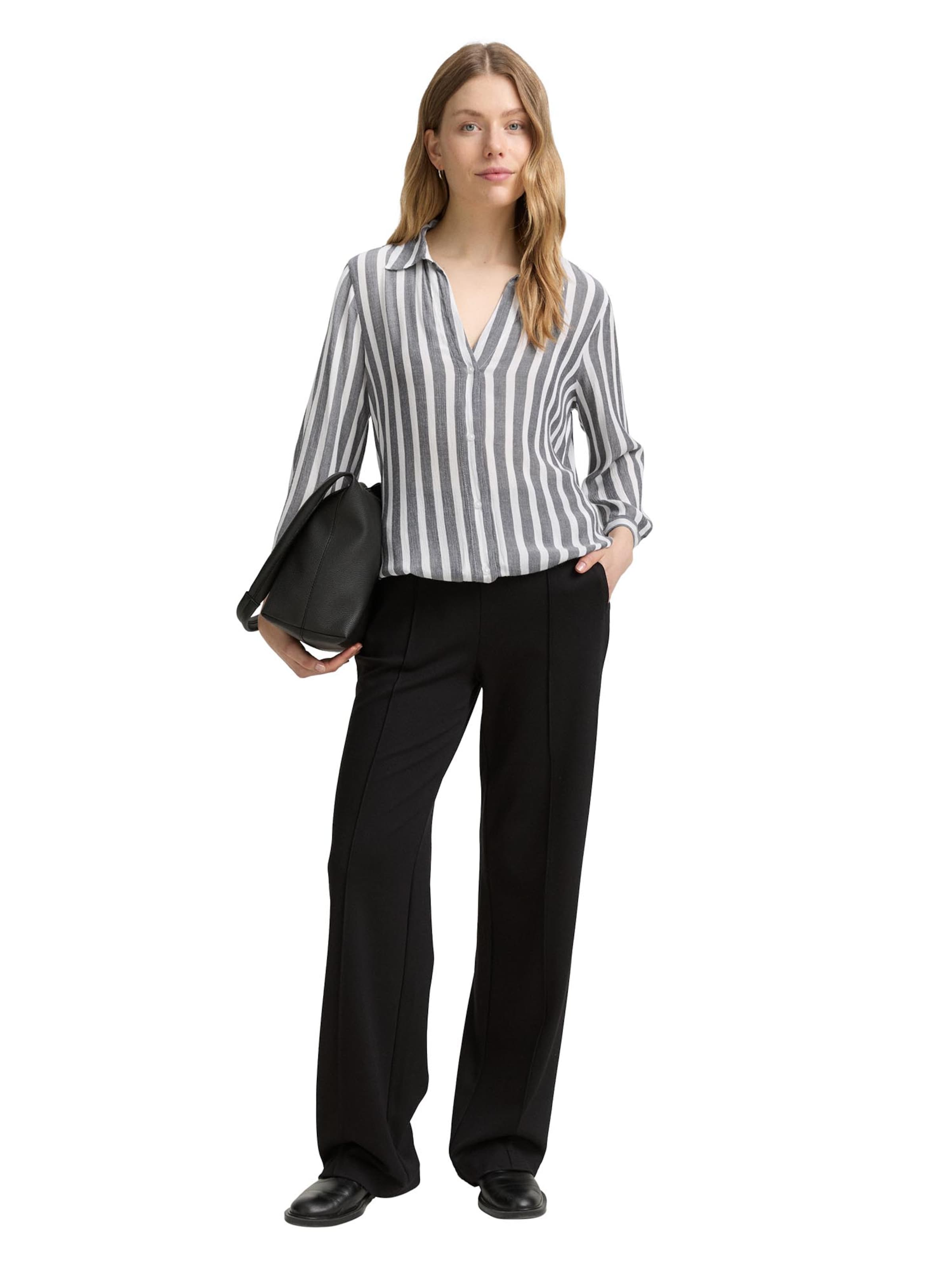 TOM TAILOR Blúzka - Sivá