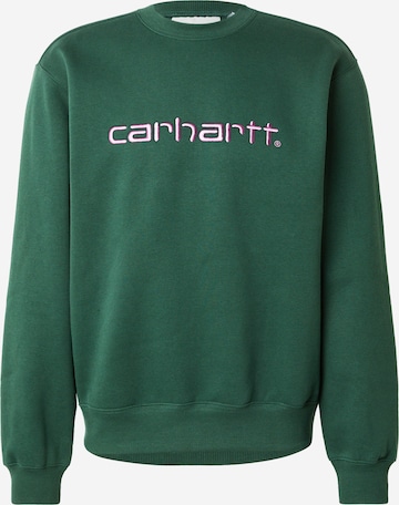 Sweat-shirt Carhartt WIP en vert : devant