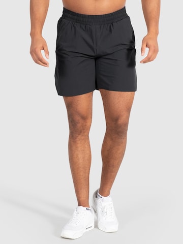 Smilodox Regular Workout Pants 'Sydney' in Black: front