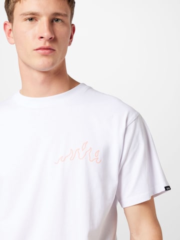 Grimey - Camiseta 'THE BURN AWAY' en blanco