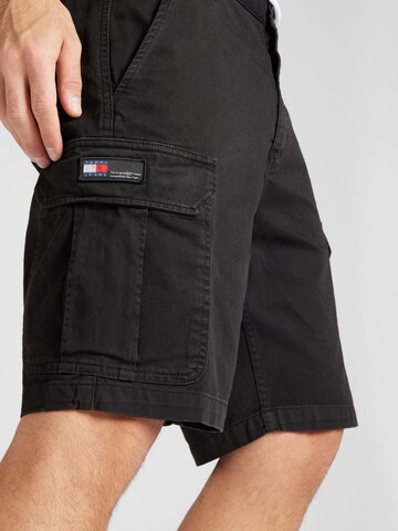 TOMMY HILFIGER Regular Cargobroek 'ETHAN' in Zwart