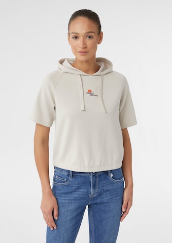 comma casual identity Sweatshirt in Beige: front