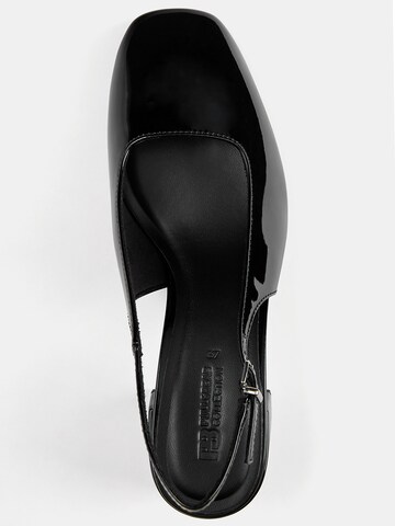 Escarpins à bride arrière Pull&Bear en noir