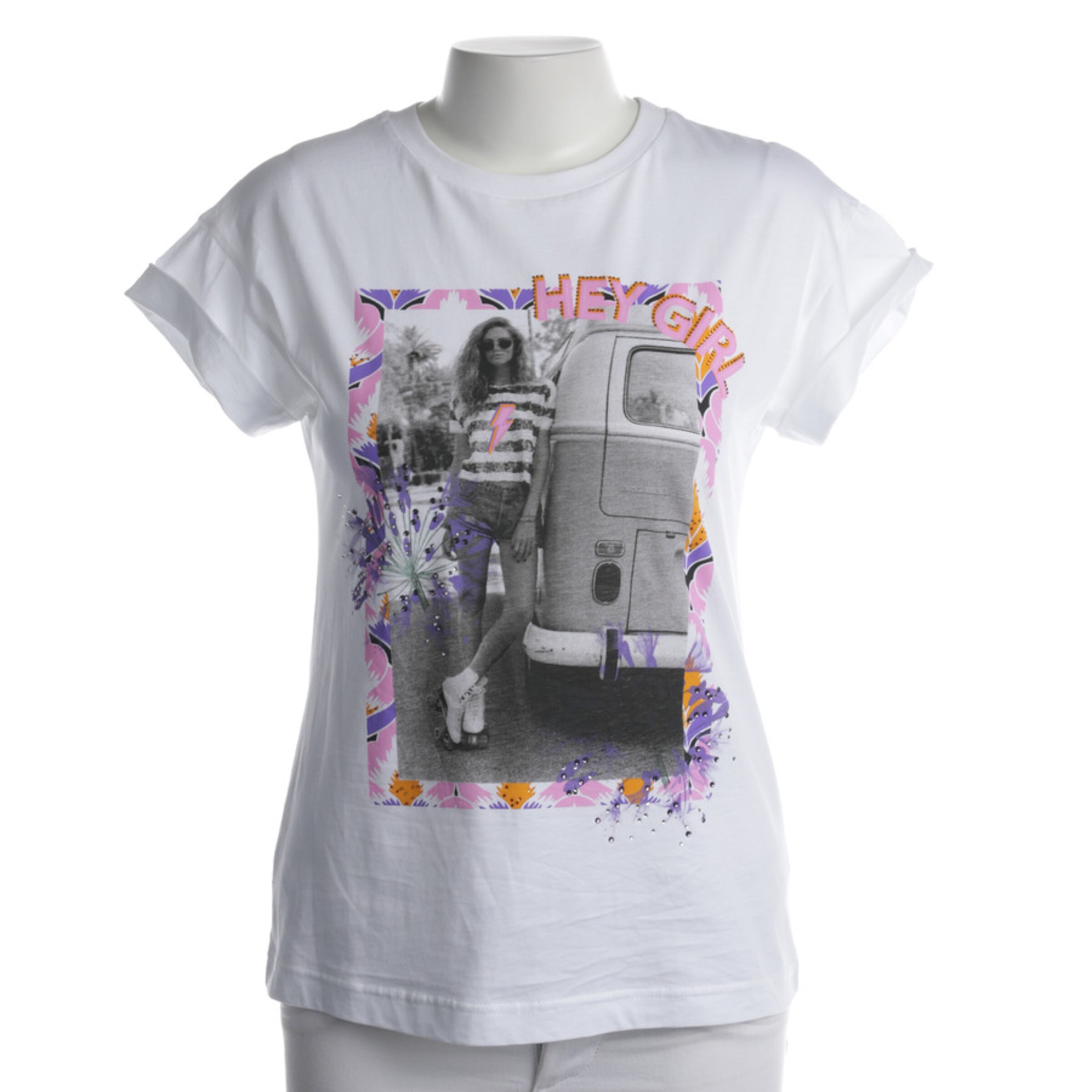 Rich & Royal Top & Shirt in XS in White: front