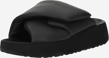 BIRKENSTOCKNatikače s potpeticom 'Theda LENA' - crna boja: prednji dio