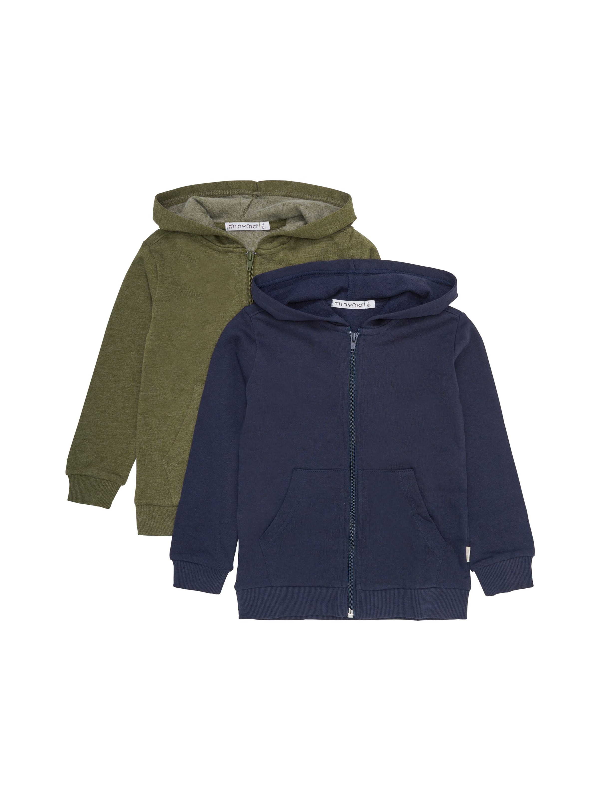 MINYMO Sweatjakke i blå: forside