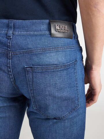 Karl Lagerfeld Slimfit Τζιν σε μπλε
