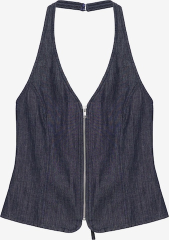 Pull&Bear Toppi värissä sininen: etupuoli