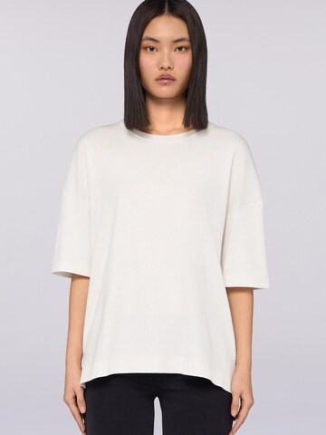 T-shirt Trussardi en blanc : devant