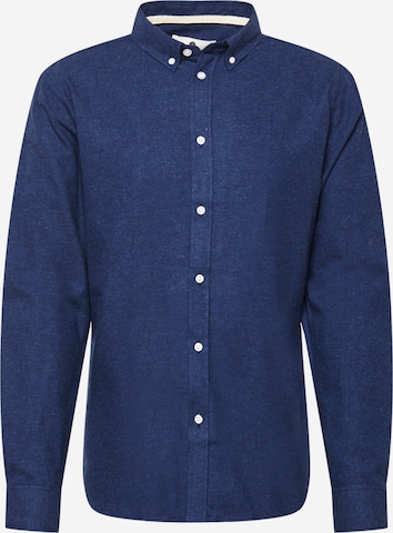 anerkjendt - Ajuste regular Camisa 'KONRAD' en azul: frente