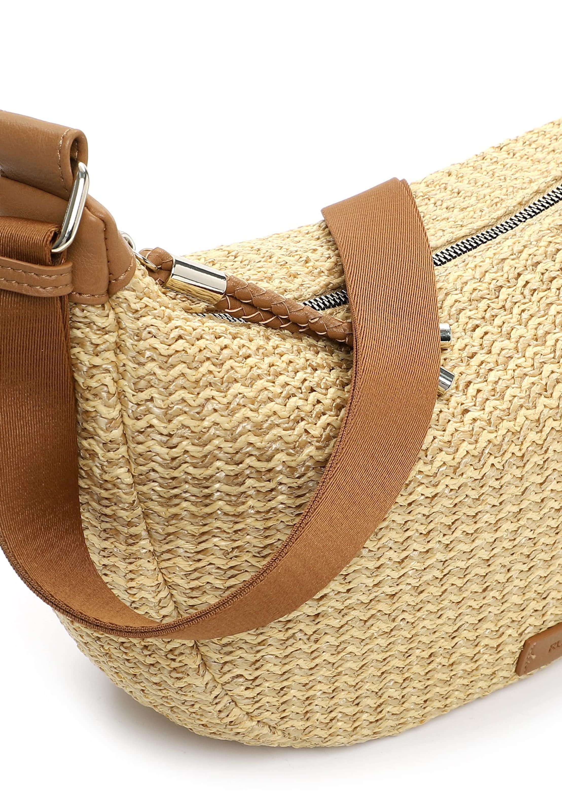 Borsa a spalla ' E&N Bayonne RUE 09 ' di Emily & Noah in beige