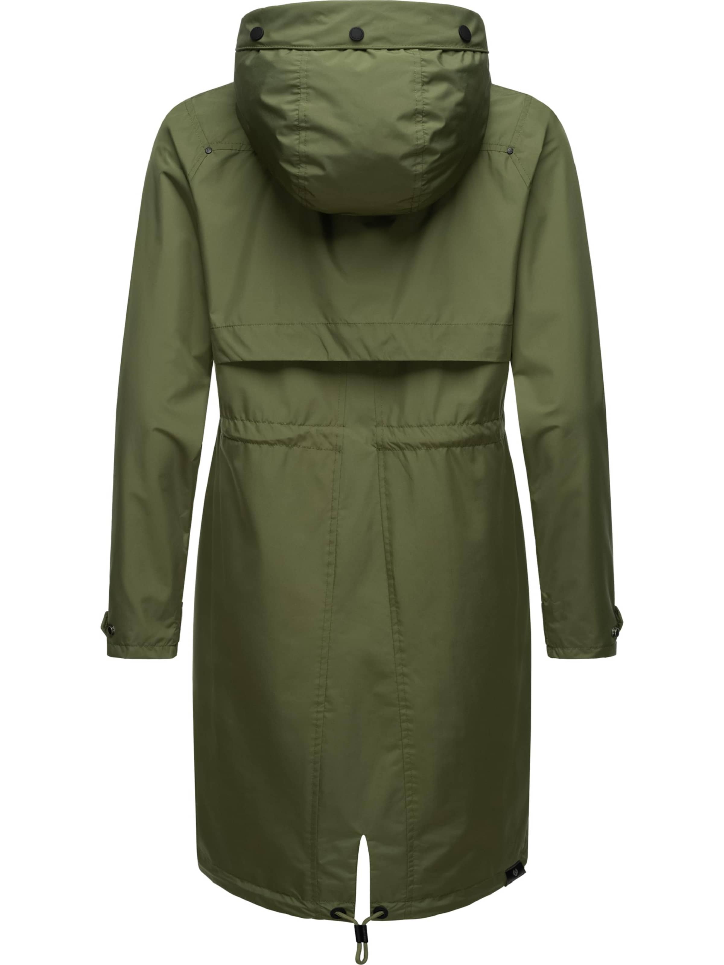 Manteau fonctionnel 'Frodik' Ragwear en vert