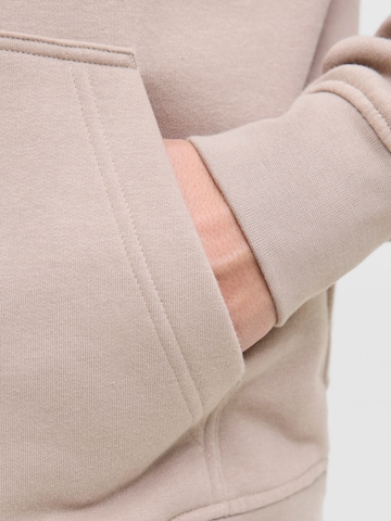 JACK & JONES Sweatshirt 'JJESoho' in Beige
