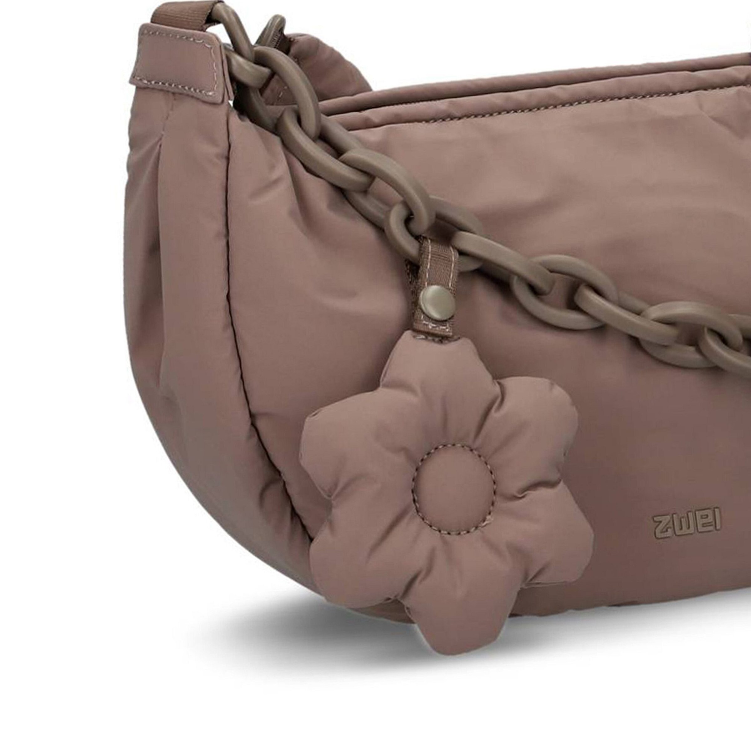 ZWEI Schoudertas 'Hannah' in Bruin