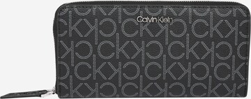 Portamonete di Calvin Klein in nero: frontale