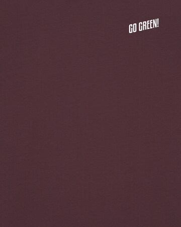 Maglietta 'Go Green' di Watapparel in rosso