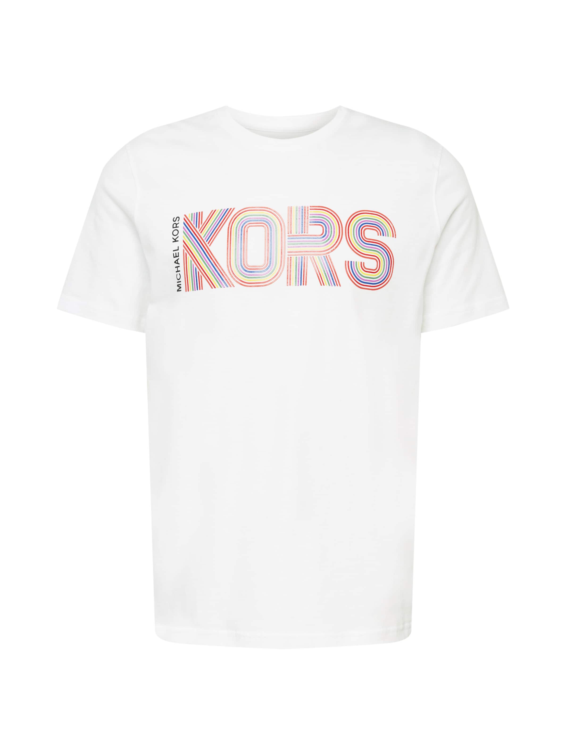 Männer Shirts Michael Kors T-Shirt in Weiß - NE04032
