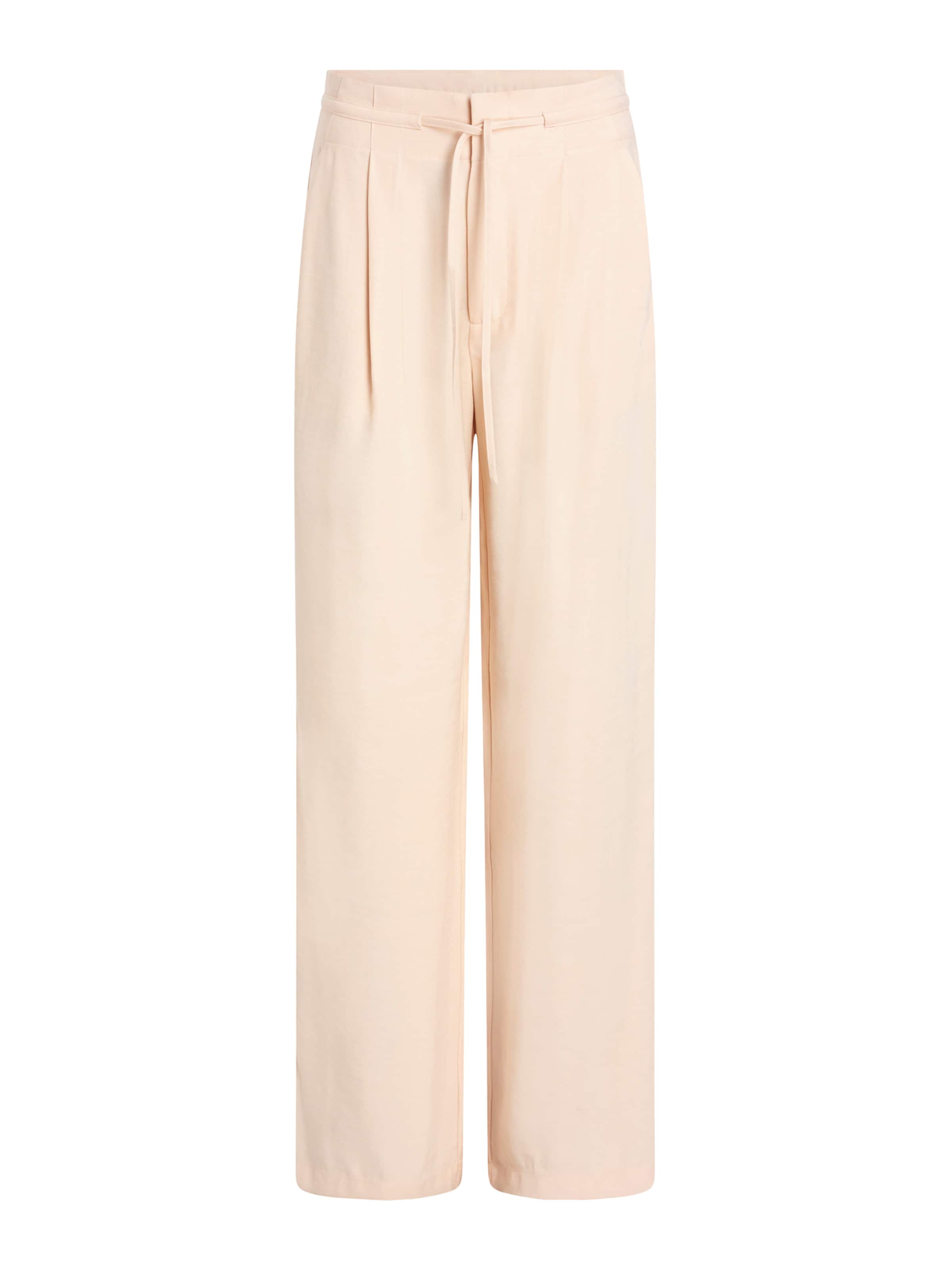 Calvin Klein Jeans Loosefit Élére vasalt nadrágok - bézs: elől