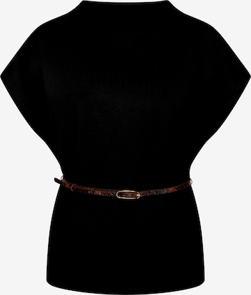 T-shirt zero en noir : devant