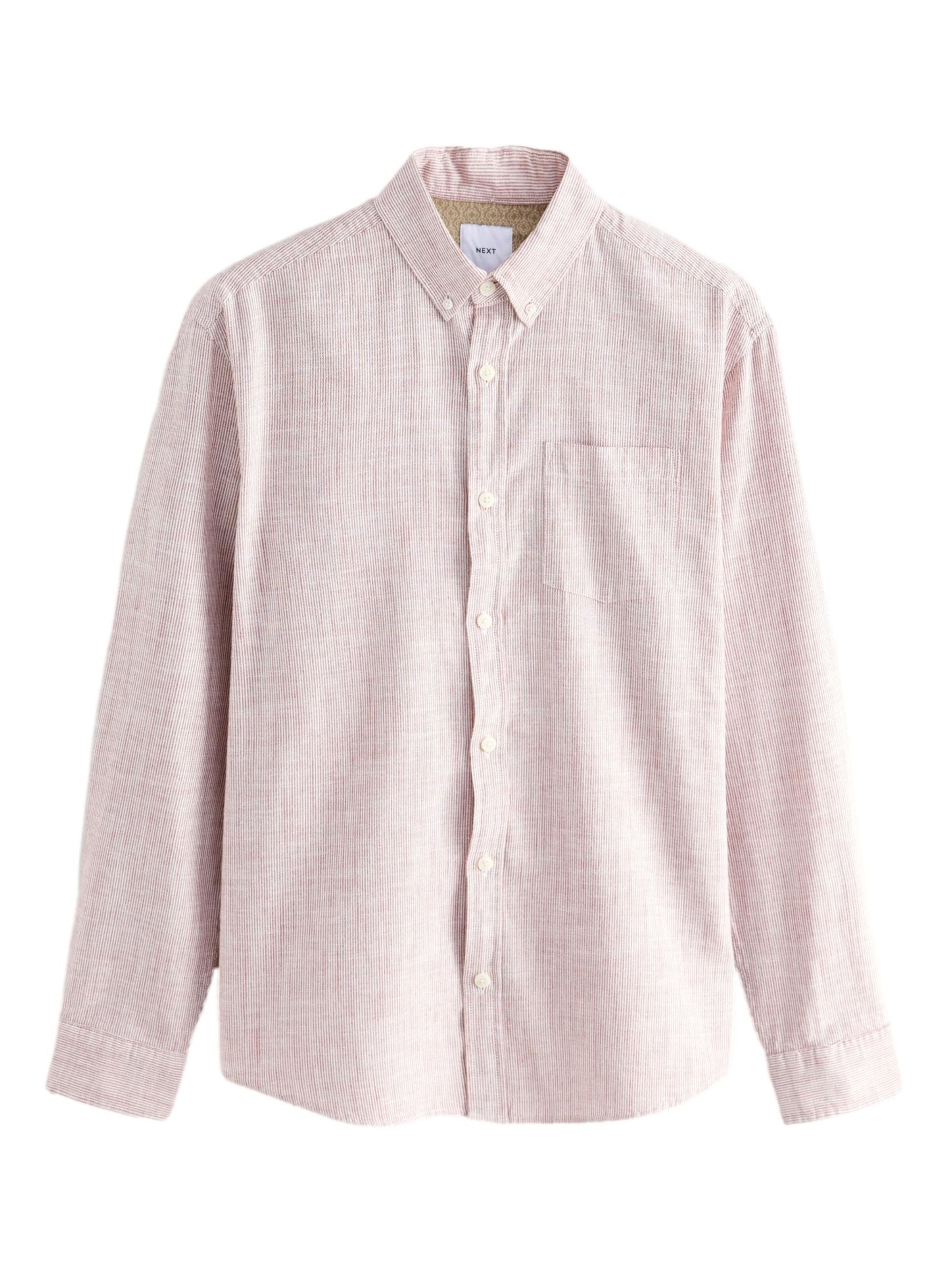 Next Regular fit Overhemd in Rood: voorkant