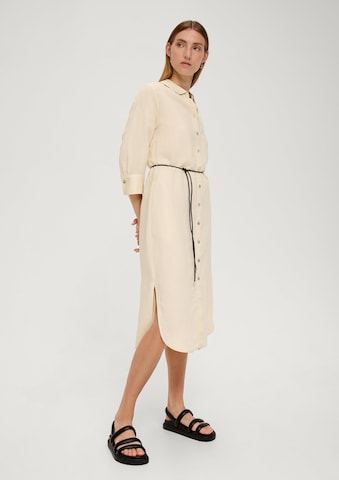 Robe-chemise s.Oliver BLACK LABEL en beige