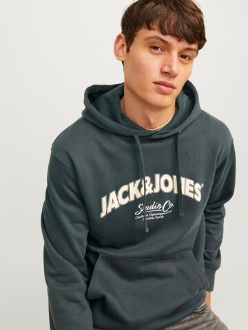 JACK & JONES Sweatshirt 'JORBRONX' in Green