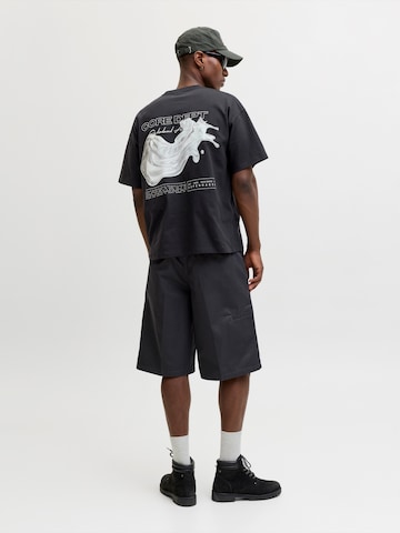 JACK & JONES - Camiseta 'JCOBIARRITZ' en negro