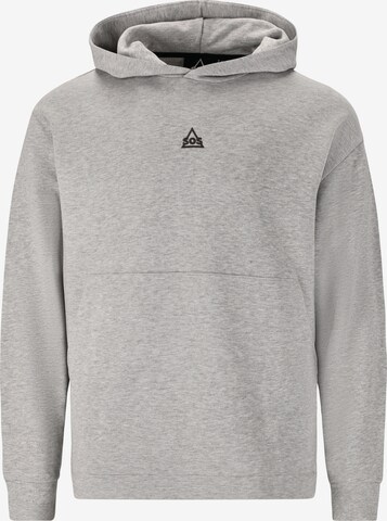 SOS Sweatshirt 'Bovec' in Grey: front