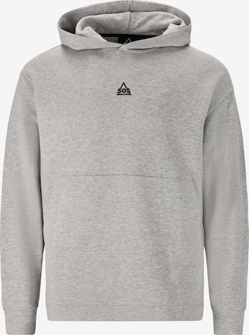 SOS Sweatshirt 'Bovec' in Grau: Vorderseite