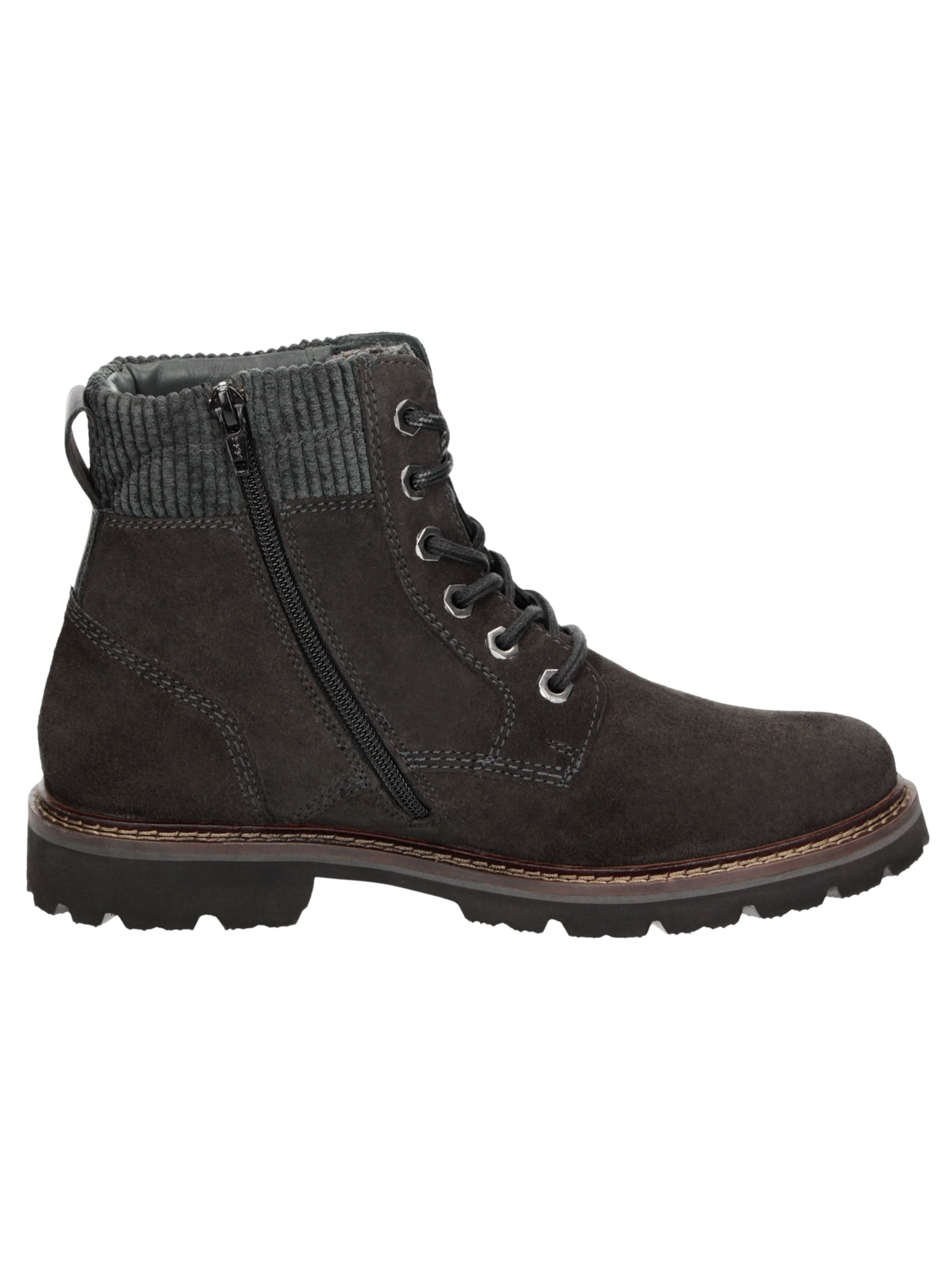 SIOUX Schnürboots ' Adalrik-704-TEX-H ' in Grau