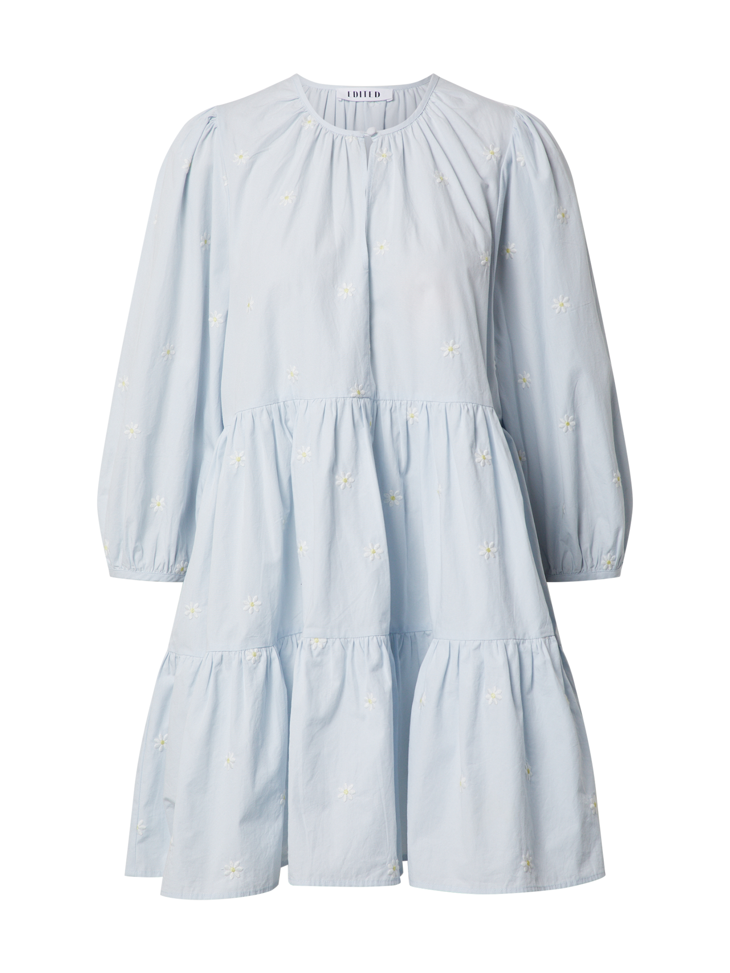 Plus size Odzież EDITED Sukienka Joanna w kolorze Pastelowy Niebieskim 