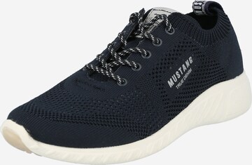 MUSTANG Sneakers in Blauw: voorkant