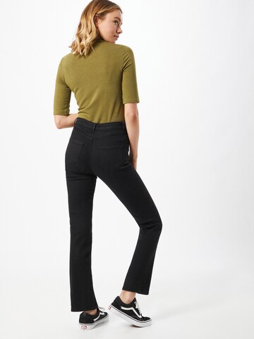 Dorothy Perkins Bootcut Džíny – černá