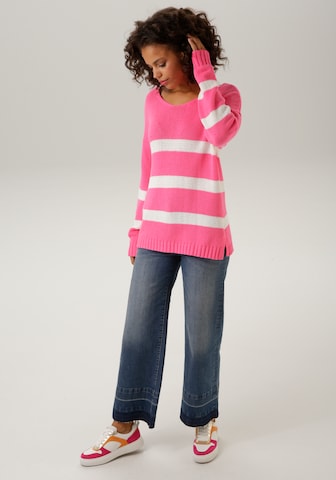 Aniston CASUAL Sweater in Pink