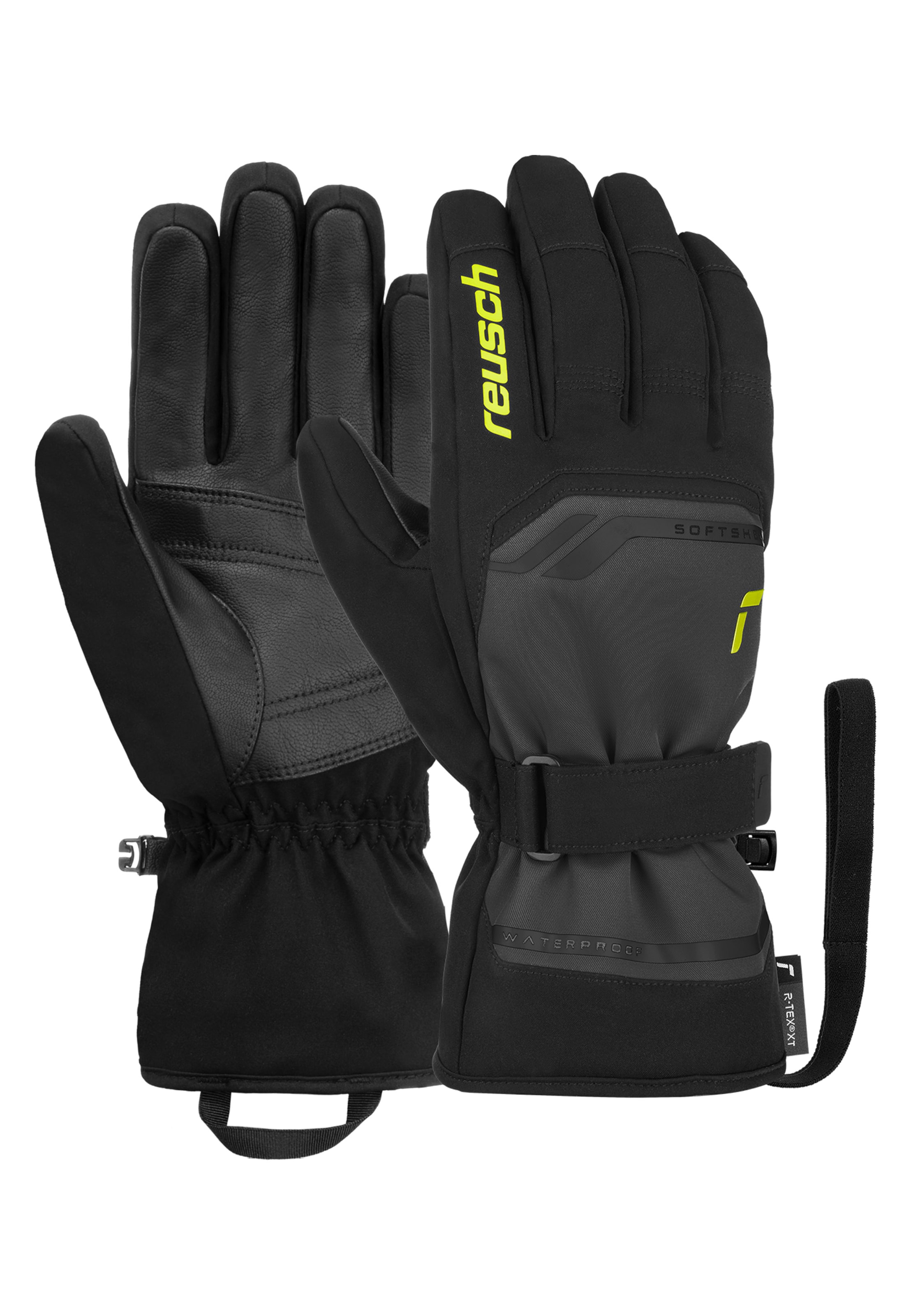 REUSCH Vingerhandschoenen 'Primus R-TEX® XT' in Zwart: voorkant