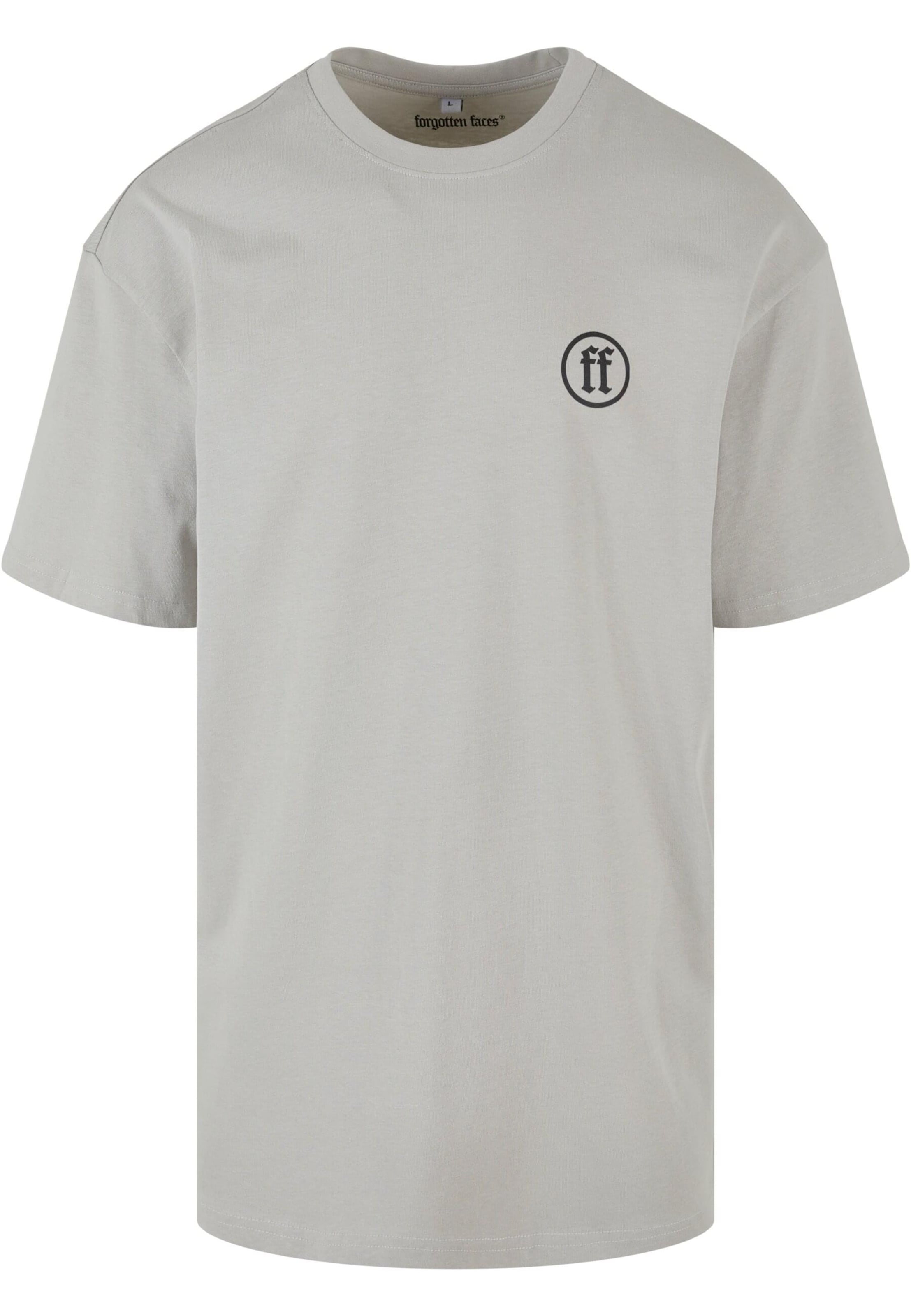 Forgotten Faces - Camiseta en gris: frente