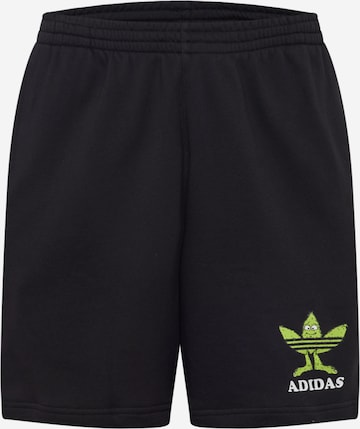 Regular Pantalon 'Graphic Fun' ADIDAS ORIGINALS en noir : devant