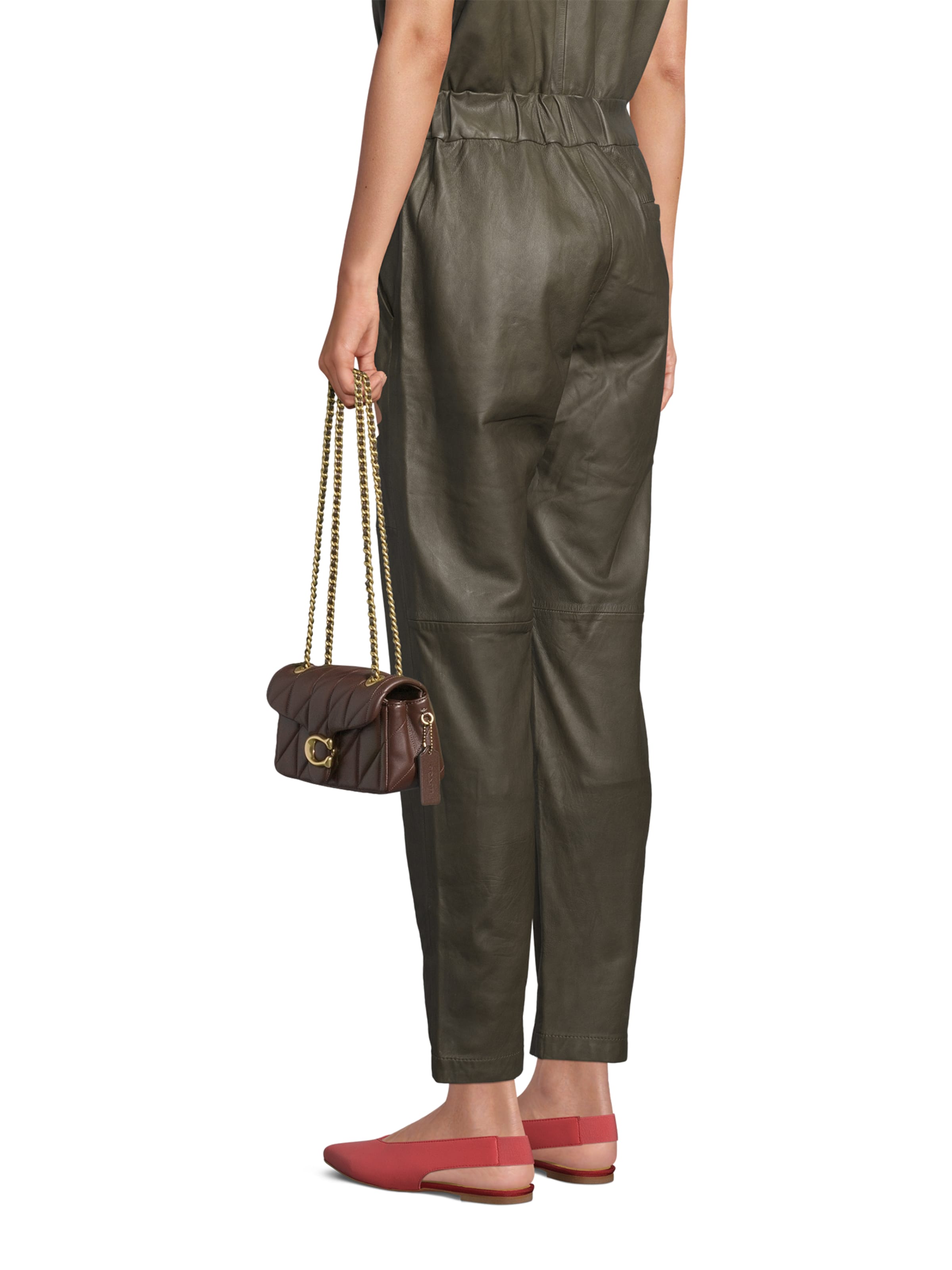 COACH Skuldertaske 'TABBY' i brun