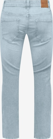 Coupe slim Jean 'LOOM' Only & Sons en bleu