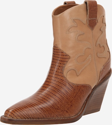 BRONX Ankle Boots 'New-Kole' in Brown: front