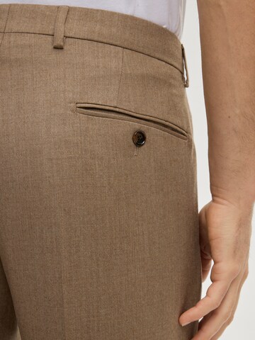 Coupe slim Pantalon à plis 'Blayr' JOOP! en beige