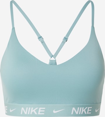 NIKE Športová podprsenka 'Indy' - Zelená: predná strana
