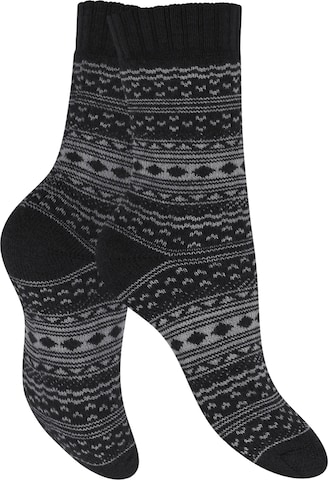 celodoro Socken 'Wollsocken' in Grau: Vorderseite